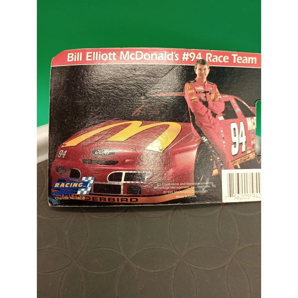 NASCAR/ RARE BILL ELLIOTT MODEL CAR & #94 MCDONALDS PREMIER EDITION/ 1 of 5,000